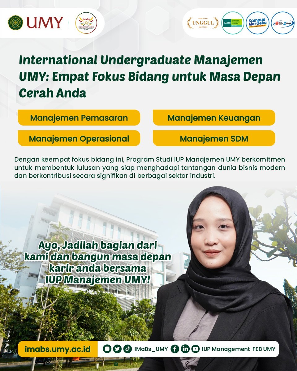 IUP Management UMY tweet media
