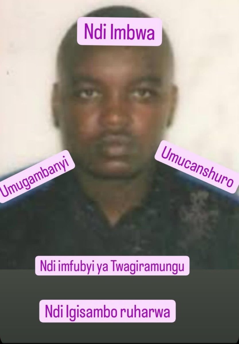 placide_art's tweet photo. Amakuru mashya kuri
#Yohani
#BarabaSi
#Simbaburanga
Uyu mugabo ngo ubwo yari akiri umupolice yakundaga gusoma inkuru z'ibisambo Bibiri Byabambanywe na #Yezu nuko aza gukunda Stories z'umwe muribyo witwa #Baraba
Ahita afata izina rye yongeraho Inyuguti ya B
Ariyo yasimbuje #Baraba
Umuzimu w'icyo gisambo ruharwa umuzukiramo birangira nawe abaye igisambo Rubebe ngayo nguko niyo Mpamvu burya kwiyaturiraho ibinyu bibi Atari Byiza ubu azapfa yangara yarabaye igicamuke kubera guhitamo nabi
Ubu yitwa
#YOHANI
#barabasi
#Simbaburanga
Umuvuzeho wese aramubroka nk'ibindi Bisambo byose ntibikunda kumenyekana
