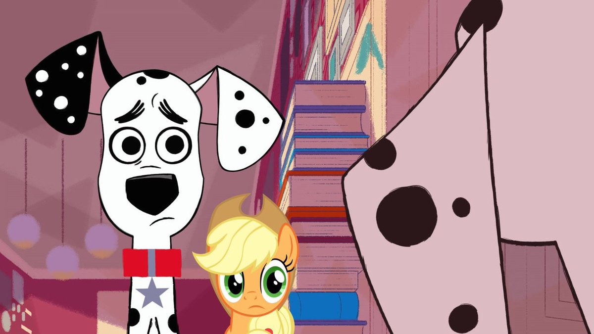 NativeBrony_91's tweet photo. #Brony #Bronies #MyLittlePonyFriendshipisMagic #MyLittlePonyFiM #MyLittlePonyEquestriaGirls #MyLittlePony #MLPFiM #MLPEG #MLP #FiM #MLPG4 #MLPFandom #101DalmatianStreet #101Dalmatians #101DS #101DSFandom

a celebration for #ApplejackDay so:

Applejack in 101DS World https://t.co/EKNJKtT3SC