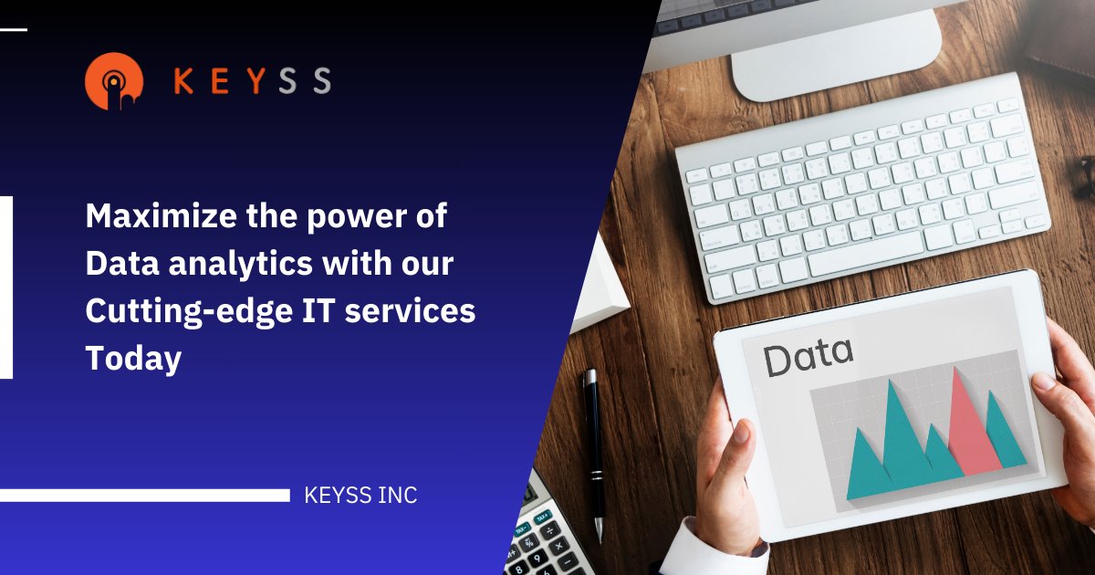 Keyssinc23's tweet photo. Maximize your data's potential 🚀 Unlock insights &amp; drive success with cutting-edge IT services. 💡 

Explore More - https://t.co/ESOJQWvbj0

#DataAnalytics #ITSolutions #BusinessTransformation #DigitalTransformation #TechSolutions #KeySSInc #CuttingEdgeTechnology #DataPotential https://t.co/zndcx6Nmsa