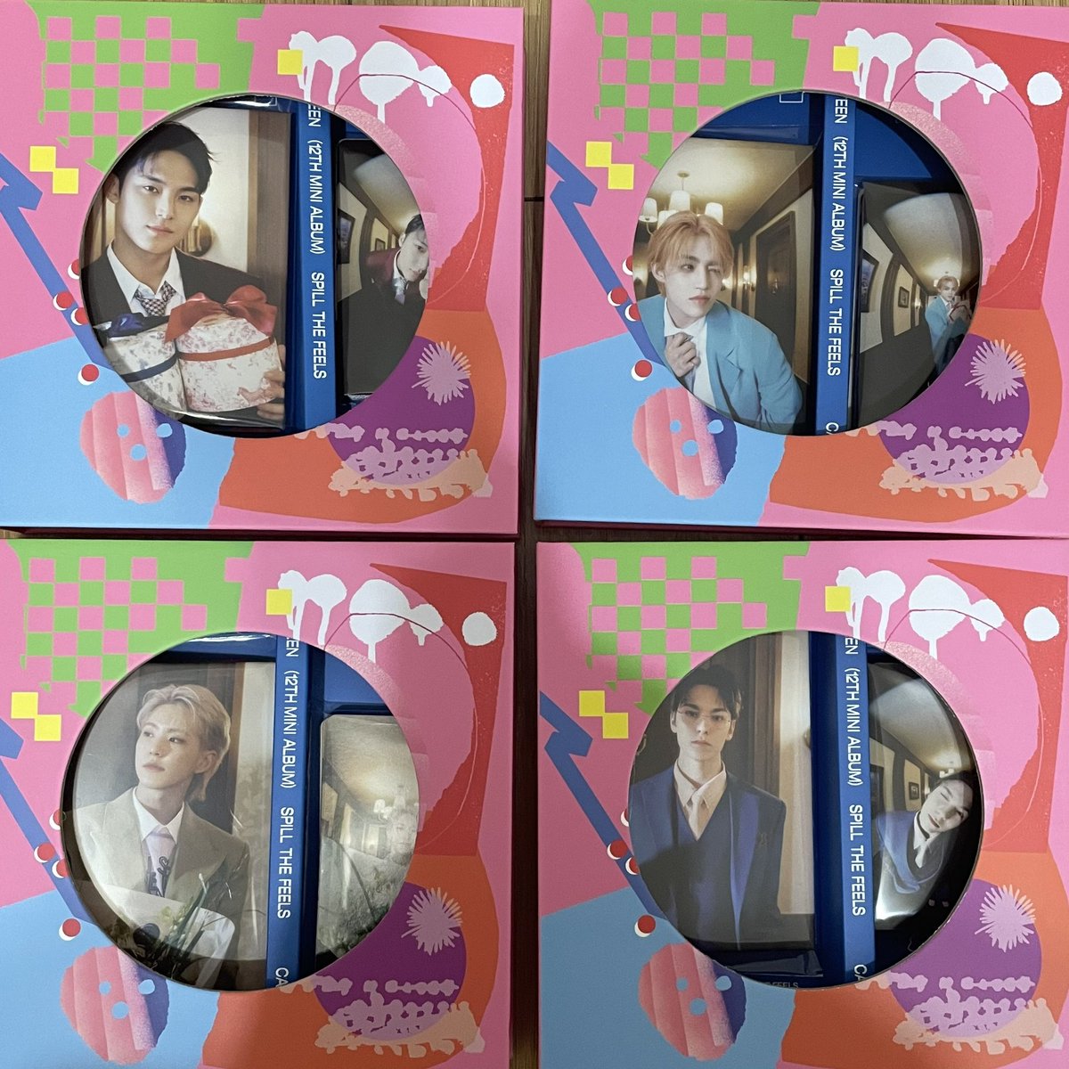 SEVENTEEN セブチ SPILL THE FEELS 交換
carat盤

【譲】ミンギュ　エスクプス　スンチョル
　　ホシ　バーノン

【求】ウォヌ

📮郵送