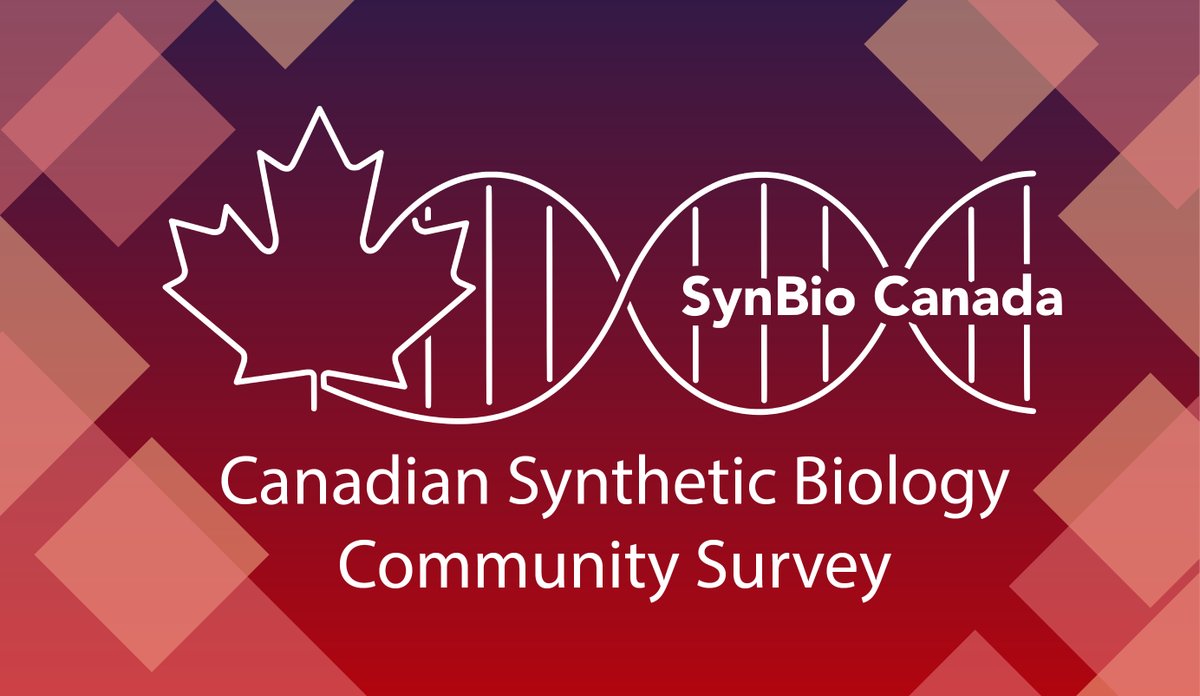 Launching the "Canadian Synthetic Biology Community Survey". What's working? What do we need to improve? What challenges can the community rally around? 🇨🇦🧬
forms.gle/MU153NU48qwRB6…
✨Anyone interested in synthetic biology in Canada can submit a response.