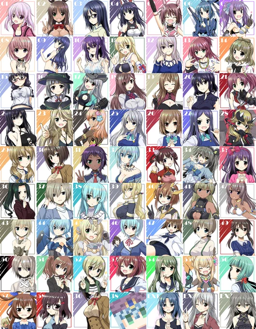 #自己紹介に無言で4作品どうぞ 