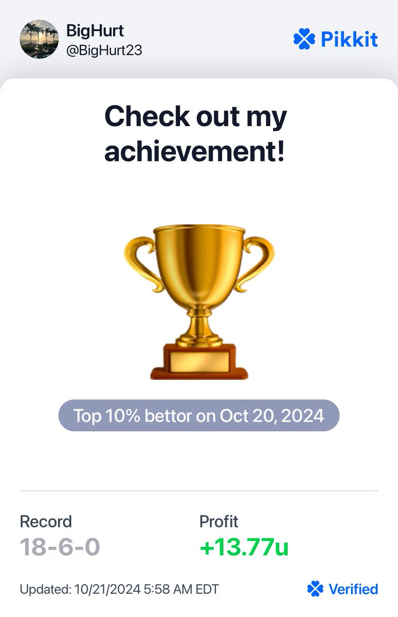 Check out my achievement!  links.pikkit.com/bets/9c1ca9b7-…