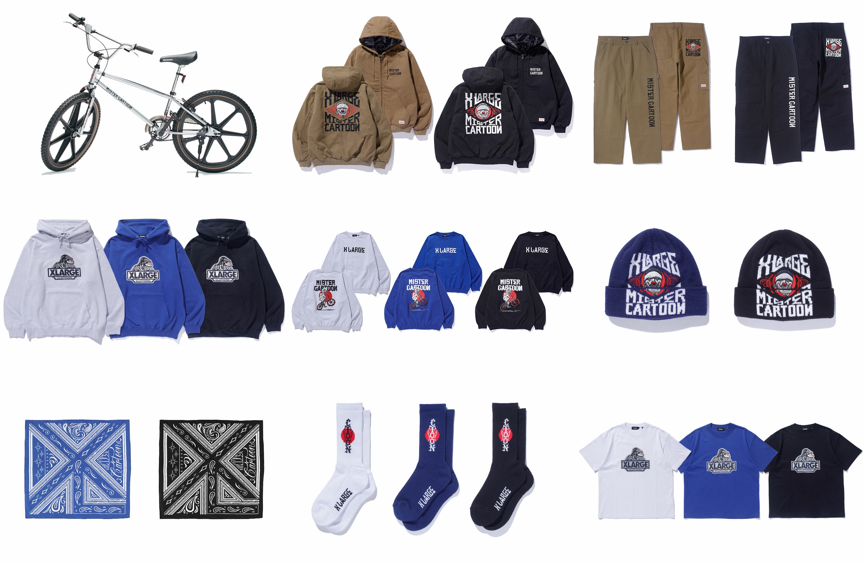 XLARGE MISTER CARTOON スウェット XL