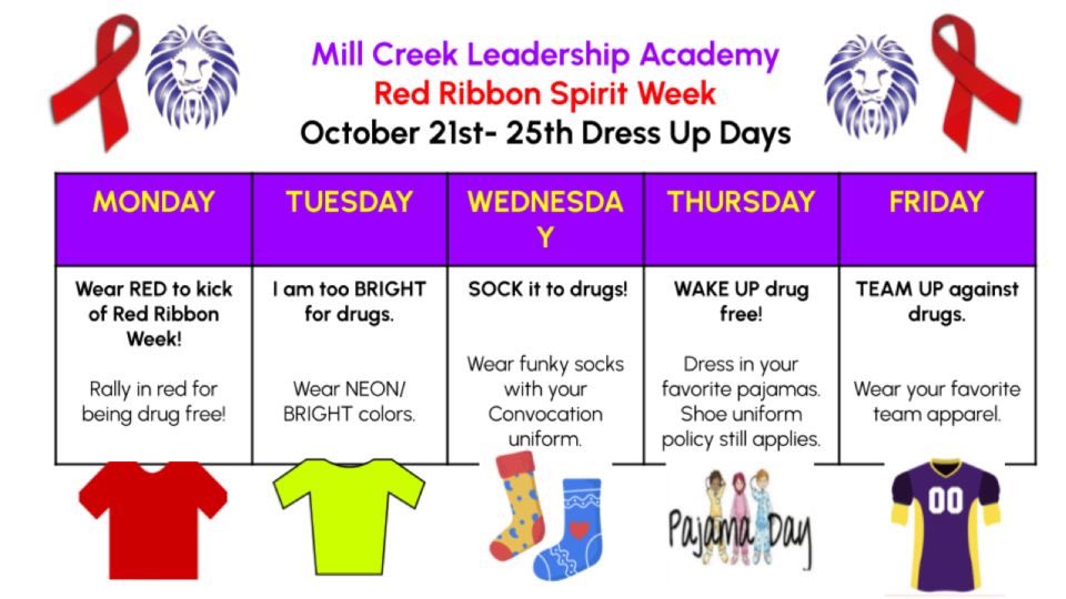 It’s Red Ribbon Week ♥️