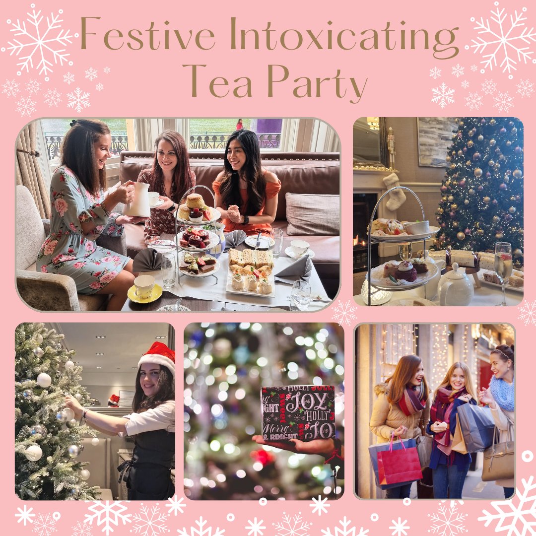 🎄🍹FESTIVE INTOXICATING TEA PARTY🍸🎄

✨ Treat yourself to a festive afternoon. Create unforgettable moments at your tea party! 🥂🍰✨ 👉 ow.ly/fxqr50TPkUM

✨See your luxury Girls' Weekend Away package 👙 👉 ow.ly/HC1750TPkUI
 📩DM us to book or ☎️ 01463223243.