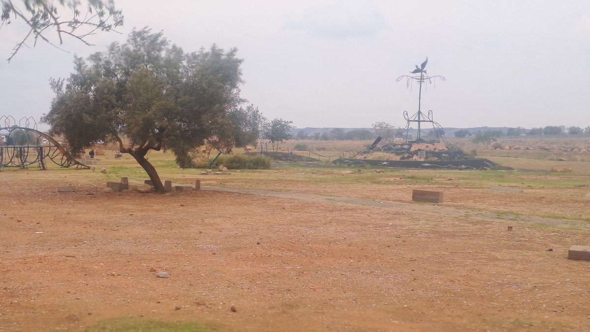 SthembeloMajola's tweet image. Park next to the rank has also been neglected. The area is also characterized by running raw sewage which has become a health hazard.  ActionSA will be escalating these matter through Council channel.