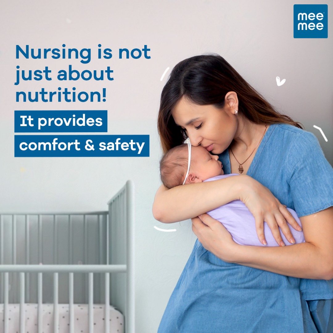 MeeMeeIndia's tweet photo. B in breastfeeding stands for bonding! 🤗

#MeeMeeIndia #meemeeindia #JoyOfParenting #MeeMeeProducts https://t.co/S6bTX94Pcr