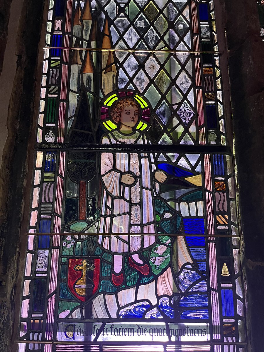Women of #Chester. If you haven’t heard of #TrenaCox you need to know more about her, her #stainedglass, her business acumen. Also works by current #Chester artists. Showing <a href="/ChesterCath/">Chester Cathedral</a> with a symposium this Friday 25th.