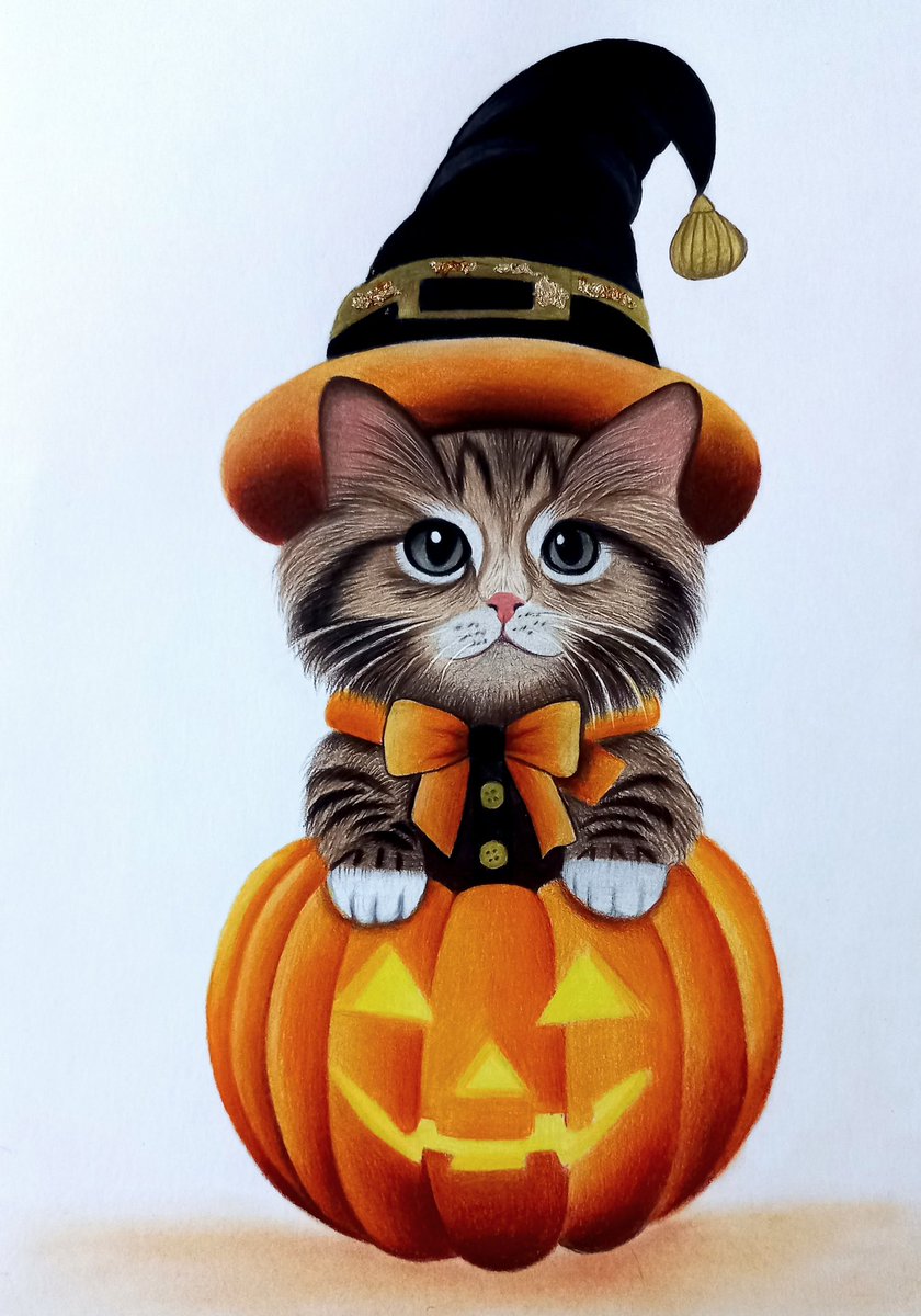 I have just collected "happy halloween🎃" by <a href="/hasti_artt73/">Hastiii🦋</a> on <a href="/objktcom/">objkt</a>