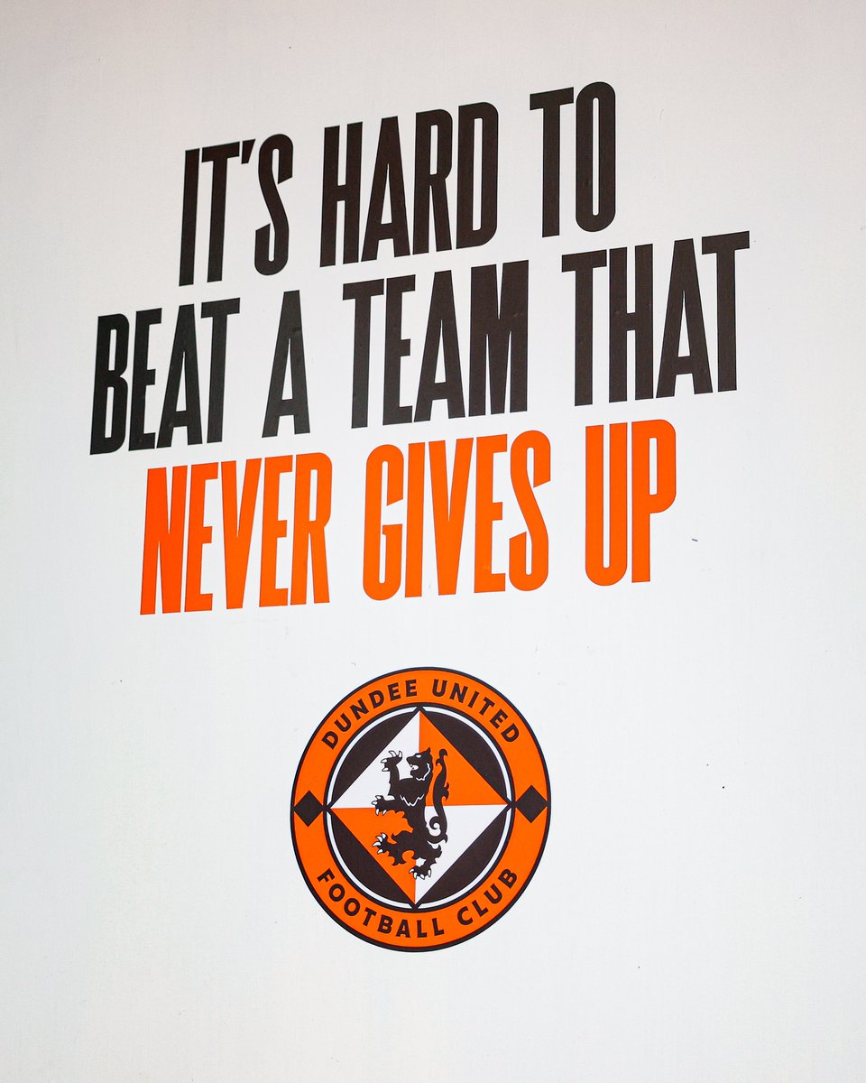dundeeunitedfc's tweet image. #MondayMotivation 💪🧡