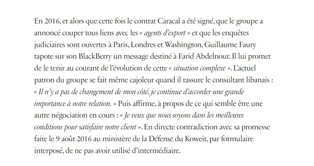 Clément Fayol (@clementfayol) on Twitter photo Quand Airbus était sous enquête anti corruption, Guillaume Faury envoyait des mails à un intermédiaire pour un contrat au Koweït. Un double-jeu révélé par <a href="/revue_xxi/">Revue XXI</a> en partenariat avec <a href="/OCCRP/">Organized Crime and Corruption Reporting Project</a> (cc <a href="/SanaSbouai/">Sana Sbouaï</a> et <a href="/AntoineHarari/">antoine harari</a> ) Quand Airbus était sous enquête anti corruption, Guillaume Faury envoyait des mails à un intermédiaire pour un contrat au Koweït. Un double-jeu révélé par <a href="/revue_xxi/">Revue XXI</a> en partenariat avec <a href="/OCCRP/">Organized Crime and Corruption Reporting Project</a> (cc <a href="/SanaSbouai/">Sana Sbouaï</a> et <a href="/AntoineHarari/">antoine harari</a> )
