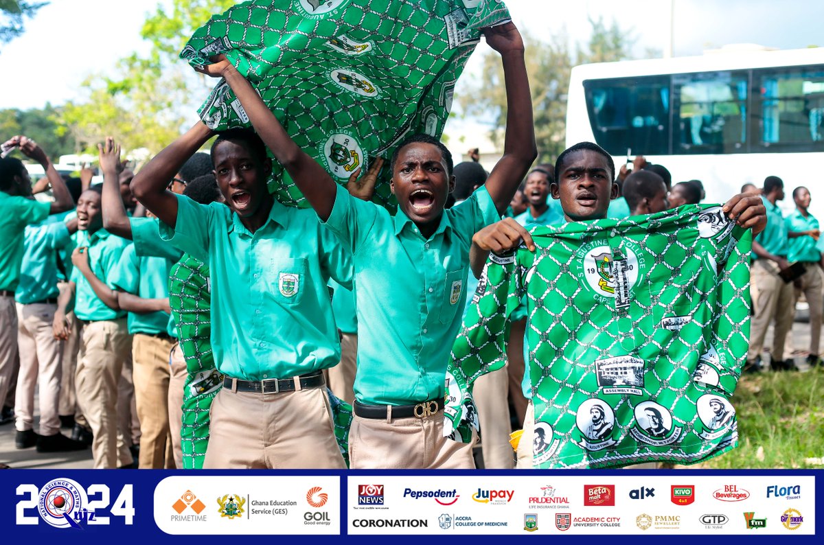 NSMQGhana's tweet photo. AUDITORIUM 900

🎶Yaba yaba yaaba....
Yaaaba eeiiii.....!

AUGUSCO announces their presence🟢🟢.

#NSMQ2024 #NSMQOneEighth #Primetime https://t.co/BdMNfDWpn9