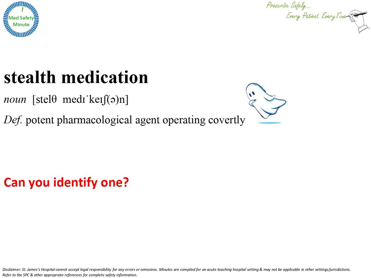 The Medication Safety Minute tweet media