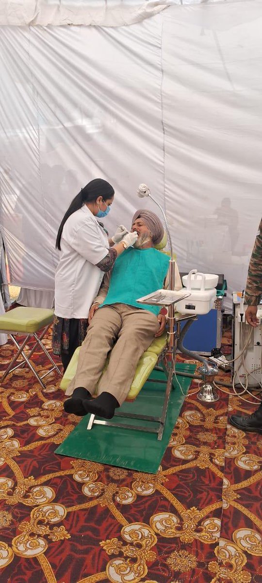 dgafms_mod's tweet image. #GeneralHospital along with other medical units of #FerozepurMilitaryStation  conducted a Medical Camp as part of a mega ex-servicemen rally on 20 Oct 24 covering 7 districts of Punjab. Various Medical facilities like screening for lifestyle diseases including cancer, dental and…