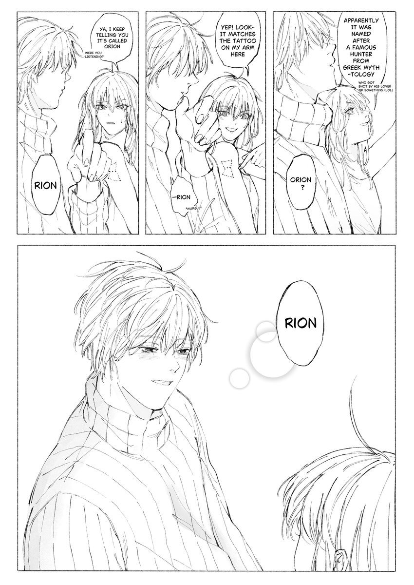 mouchimmco's tweet photo. Orion 🌌
<<please read from right to left<<
#SAKAMOTODAYS https://t.co/bDJa0e1HKy