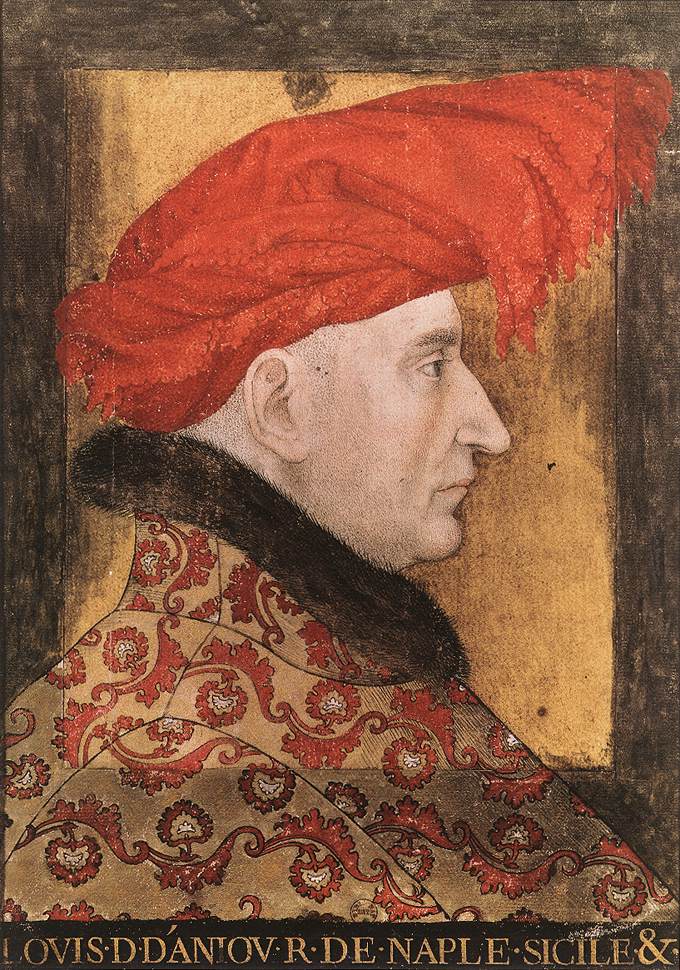21-10-1387 : Louis II d'Anjou fait son entrée dans Aix-en-Provence, qui a négociée sa reddition. Toute la Provence le reconnait comme comte contre Ladislas de Durras, à l'exception des vigueries de Provence orientales menées par le baron Jean Grimaldi de Beuil.