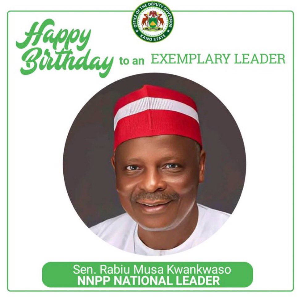 Happy birthday to a firm believer in Human Capital development. Your strides in education has paved way for a brighter future of our people in Kano. May your passion for education continue to ignite positive changes.