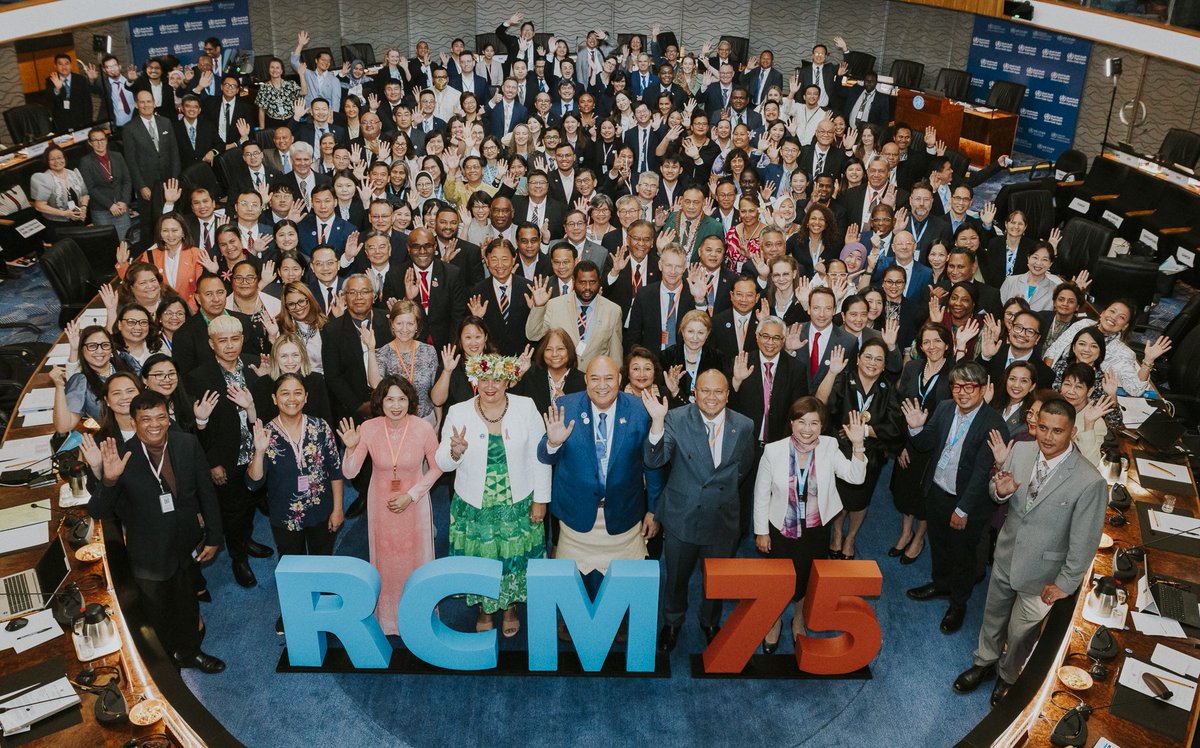 WHO welcomes health ministers, other senior health officials and key partners to Manila 🇵🇭 at #RCM75 to consider a new vision and actions to improve health in the Western Pacific. 👉 bit.ly/3NztZgw