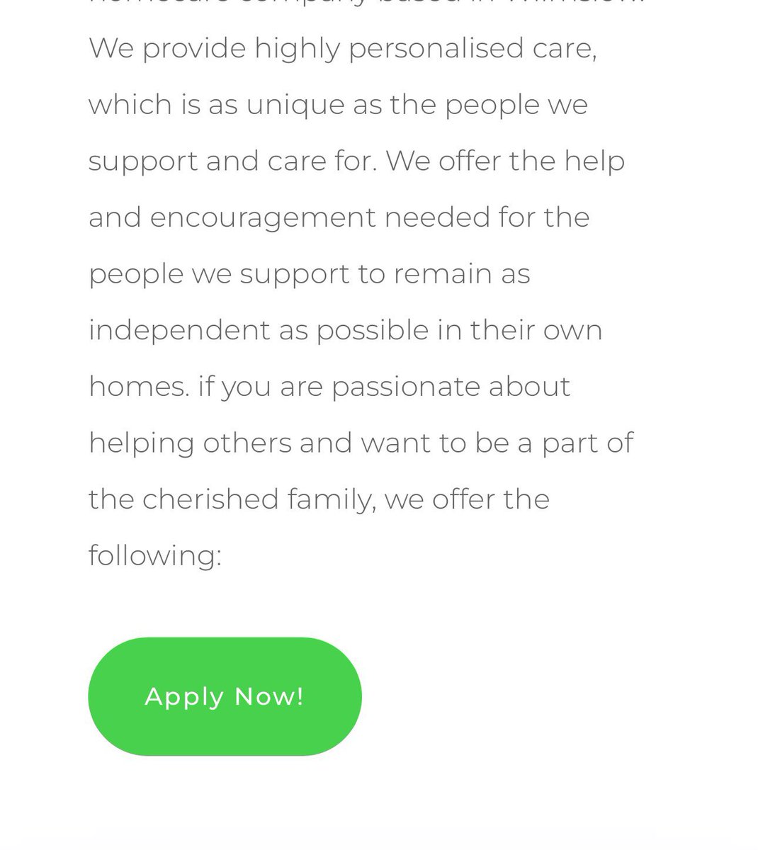 Guys, there’s a Massive recruitment of Homecare Support Workers. (Overseas Carers &amp; UK🇬🇧Residents) A care home urgently needs carers to send their CV ASAP. They offer free training and sponsorship to qualified applicants. You will be eligible to relocate with your family via this