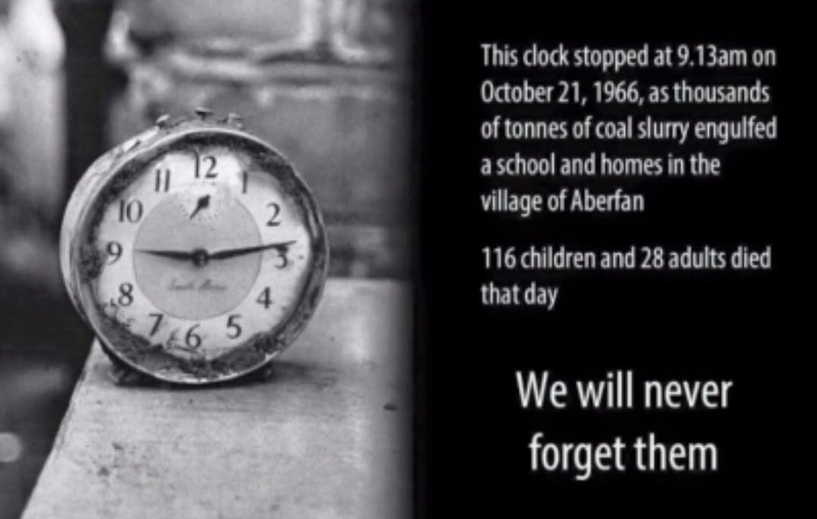 We will never forget #Aberfan