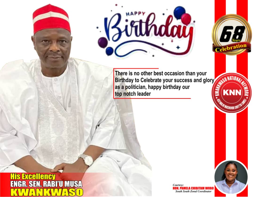 IhediPascal's tweet photo. Happy birthday to you our great  leader, from all of us at Kwankwaso National Network South South  Region. @KwakwasoNaNet @KwankwasoRM #KNN https://t.co/vAJIAiT7Ik