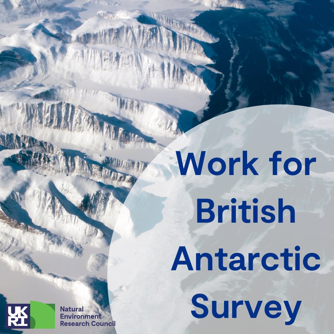 Natural Environment Research Council (@nercscience) on Twitter photo Exciting opportunity: <a href="/BAS_News/">British Antarctic Survey 🐧</a> are looking for their next Director of Science
🗺 Location: Cambridge, with national and international travel.
⏰ Deadline: 21 Nov
🔗 Find out more and apply: orlo.uk/Kl3px Exciting opportunity: <a href="/BAS_News/">British Antarctic Survey 🐧</a> are looking for their next Director of Science
🗺 Location: Cambridge, with national and international travel.
⏰ Deadline: 21 Nov
🔗 Find out more and apply: orlo.uk/Kl3px