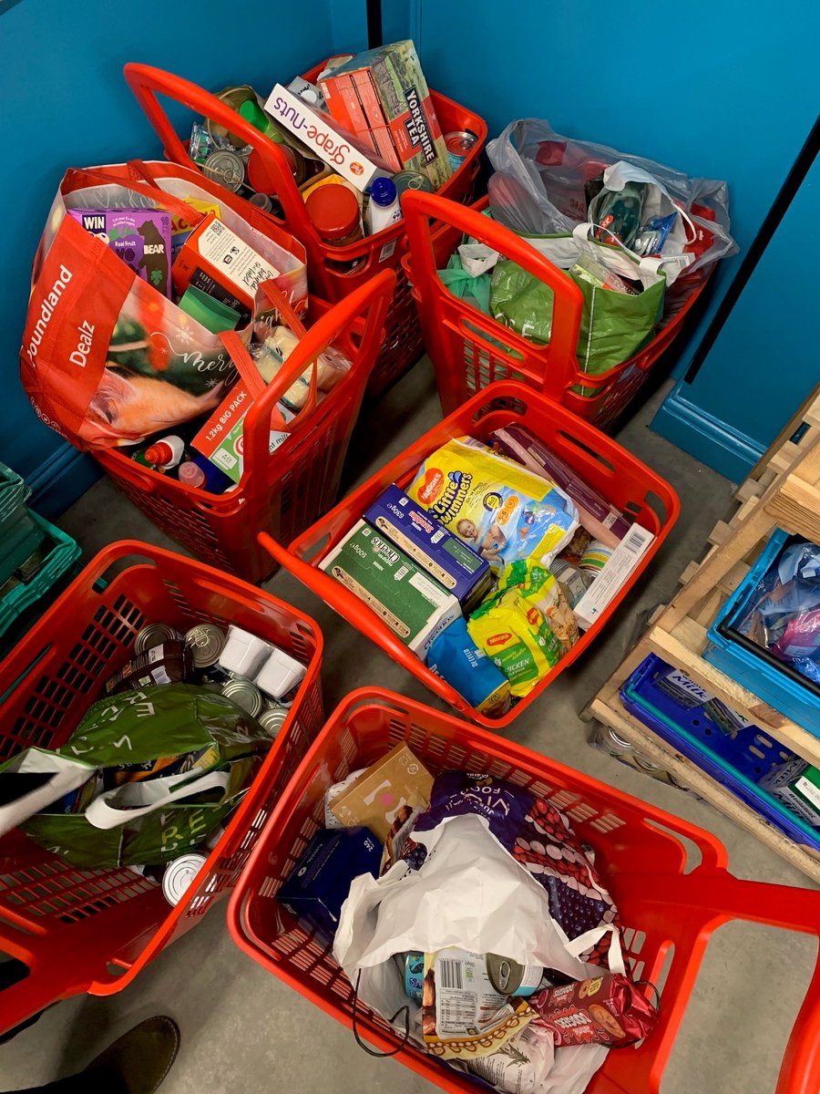 Thank you so much <a href="/AmblerSchool/">Ambler</a> for collecting food donations for the Elizabeth House's Food Hub. We support up to 200 local residents with essential food and can only do it with the generous donations of our local community. #CommunityFirst #food #foodhub #thankyouall