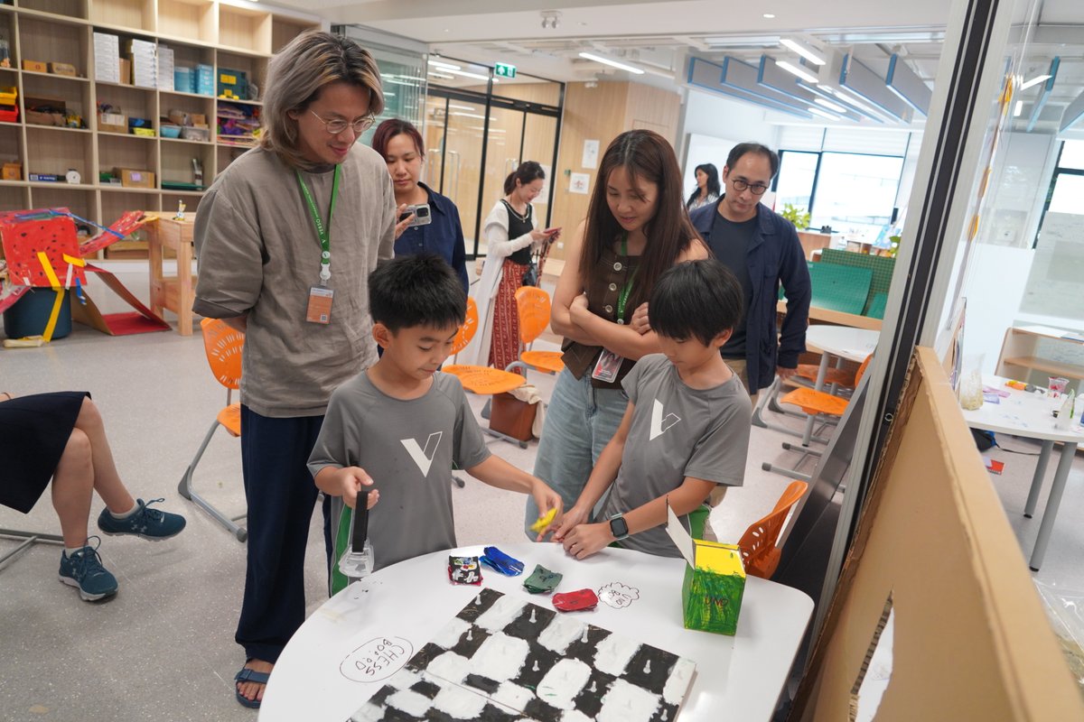 C3-4 learners tackled the driving question:How can we create healthy and sustainable ecosystems? Through the design thinking process,they developed innovative prototypes for thriving environments. These included designing eco-friendly playgrounds&amp;sustainable musical instruments.
