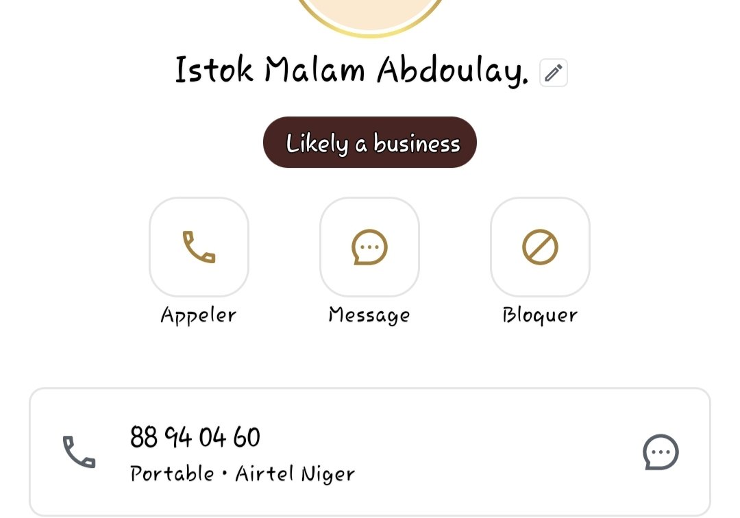 Son blaz hein!!!!!
Certainement le nom que lui a attribué une personne tombé dans son piège