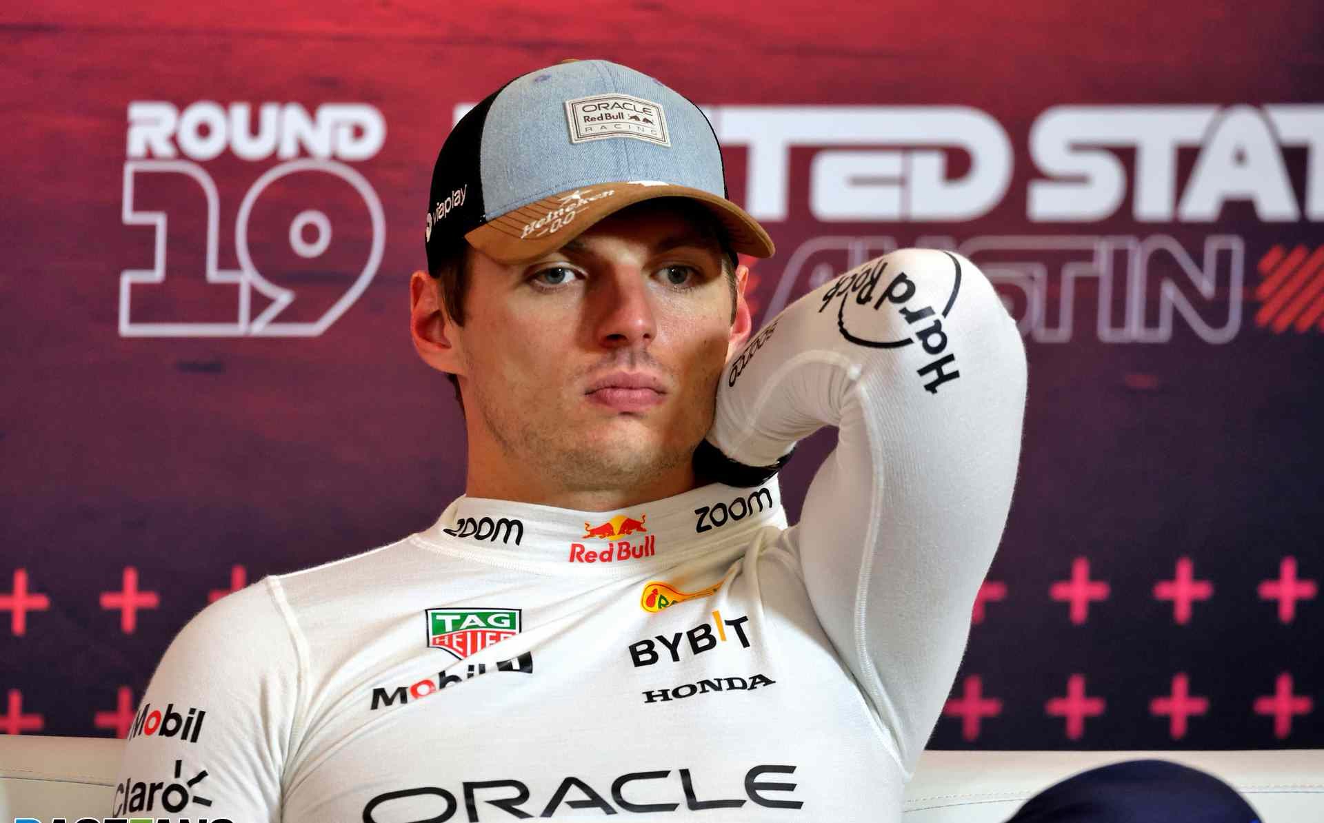 Fastest Pitstop on X: "Max Verstappen said he had no sympathy for Lando  Norris' frustration over his penalty in yesterday's United States Grand Prix.  “No, I don't.” Verstappen said when asked if