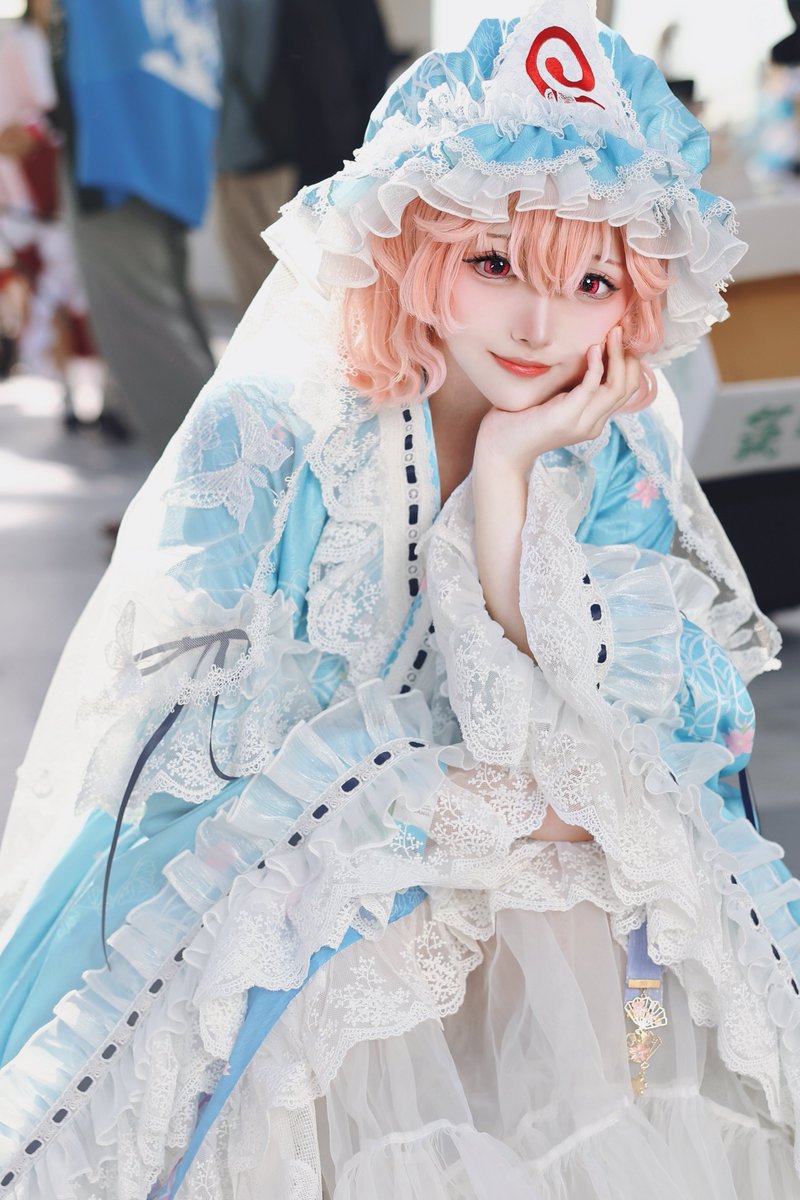 東方Project 西行寺幽々子 コスプレ衣装 Amazon.co.jp: [XIN XIN] 西行寺幽々子 コスプレ衣装/(ウィッグ 靴