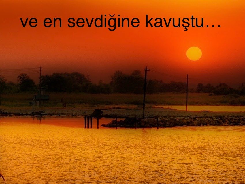 Gurubum tulû olsun dedi ve en sevdiğine kavuştu…
Bizler de yetim kaldık…