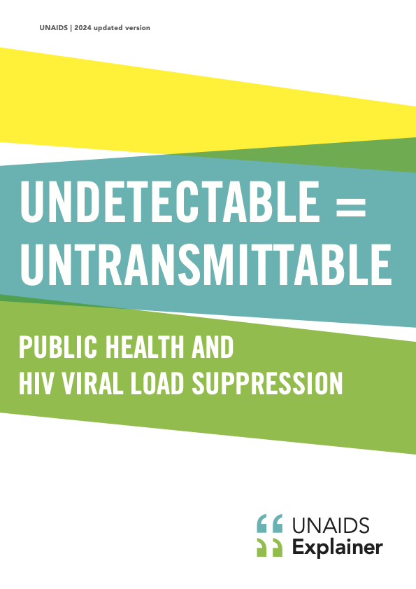 Before, for people living with HIV, HIV treatment just meant longevity. But with undetectable = untransmittable (U=U), now it is love without fear.

But what does U=U mean? Read our explainer: 

unaids.org/sites/default/…