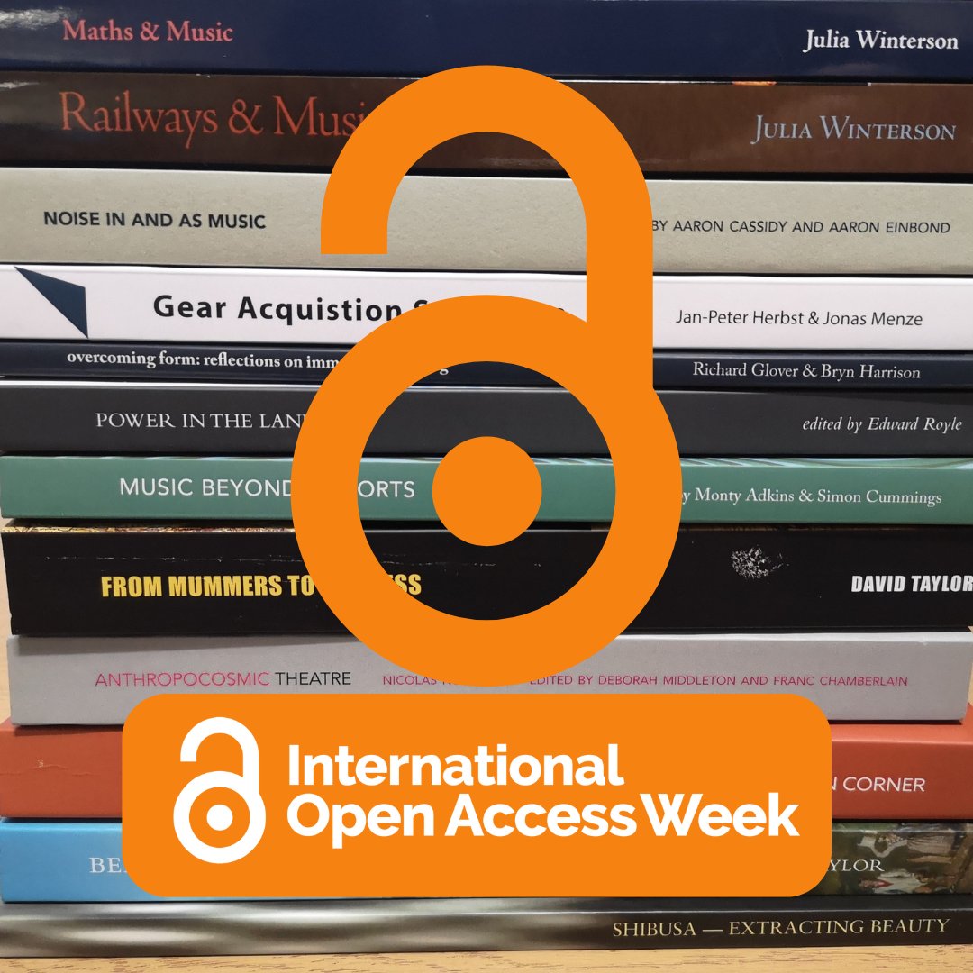 HudUniPress's tweet photo. We are celebrating #InternationalOpenAccessWeek #OAWeek 🧡📙🔓
We publish a range of books and journals fully Open Access so they can be read online entirely for free!
Follow us on Instagram and Facebook to learn more about our Open Access content and why it's important. https://t.co/iftvl16ptZ