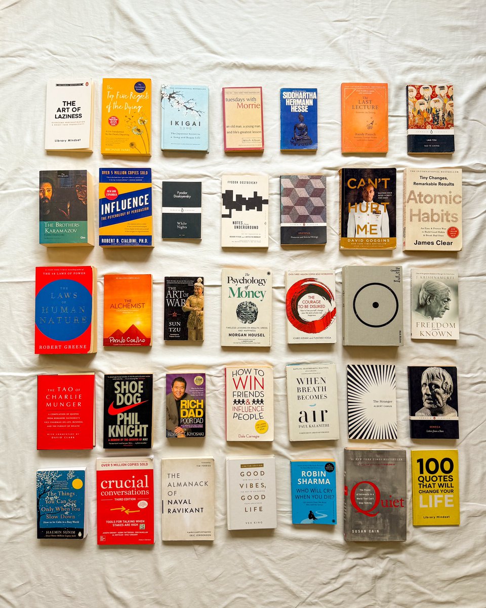 librarymindset's tweet image. 40 Books You Should Read