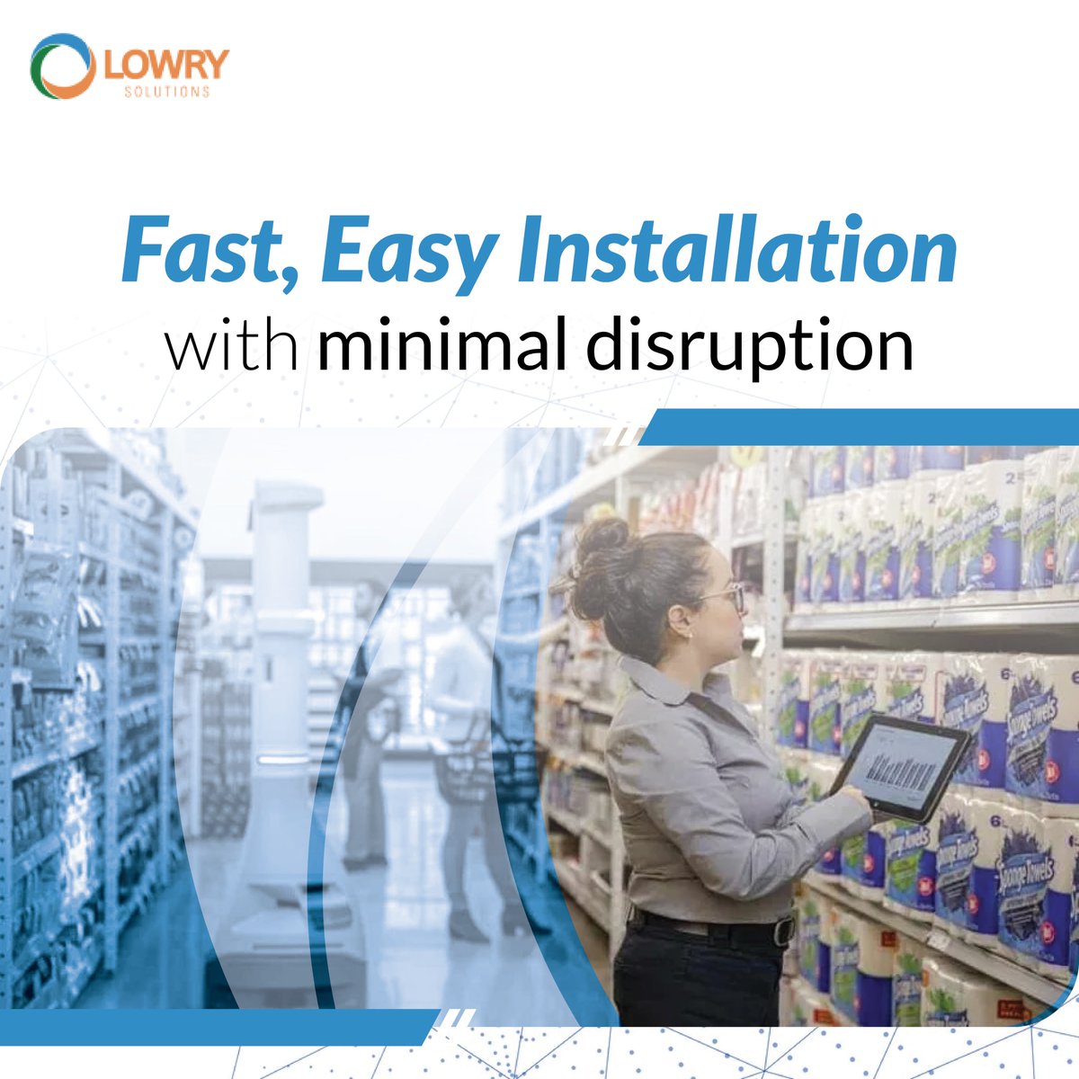 LowrySolutions's tweet image. #LowrySolutions #RFID and barcode systems are designed for quick, seamless integration into your existing operations. Our expert team ensures minimal downtime during #installation, so your business keeps running smoothly.

Visit lowrysolutions.com