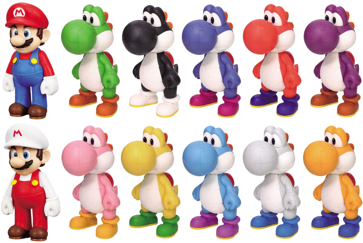 Nin_Nin_Game's tweet photo. ๐ Pre-order open!! ๐
The Super Mario KumuKumu Puzzle featuring Super Mario, Fire Mario, & Yoshi in different colors by Ensky is here! ๐งฉโจ
link ๐ https://t.co/tWXrFwD1nL
#SuperMario #KumuKumuPuzzle #FireMario #Yoshi https://t.co/GJ0EbkfKGO