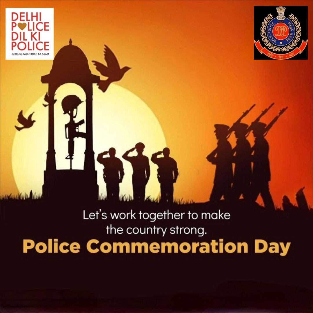 ps_nihalvihar's tweet photo. Today, we pause to honor the incredible sacrifice of our law enforcement officers.
Their courage and dedication ensure our safety and security.
#PoliceCommendation
@DelhiPolice
@dcpouter
#PoliceCommemorationDay2024 https://t.co/RUQhA7gUvY