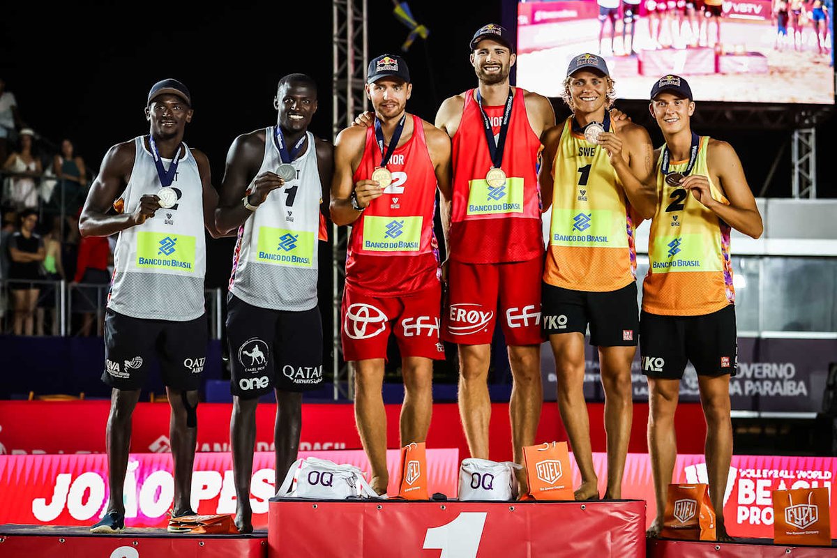 #BeachVolleyball News
#BeachProTour #Elite16 - João Pessoa 🇧🇷
🚹 Gold Medal match goes to.... 
Anders Mol &amp; Christian Sorum 🇳🇴

📸 <a href="/BeachVBWorld/">Beach Volleyball World</a>