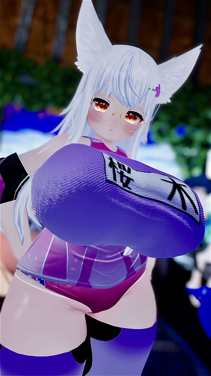 iPhoneでVRC写真レタッチテスト 