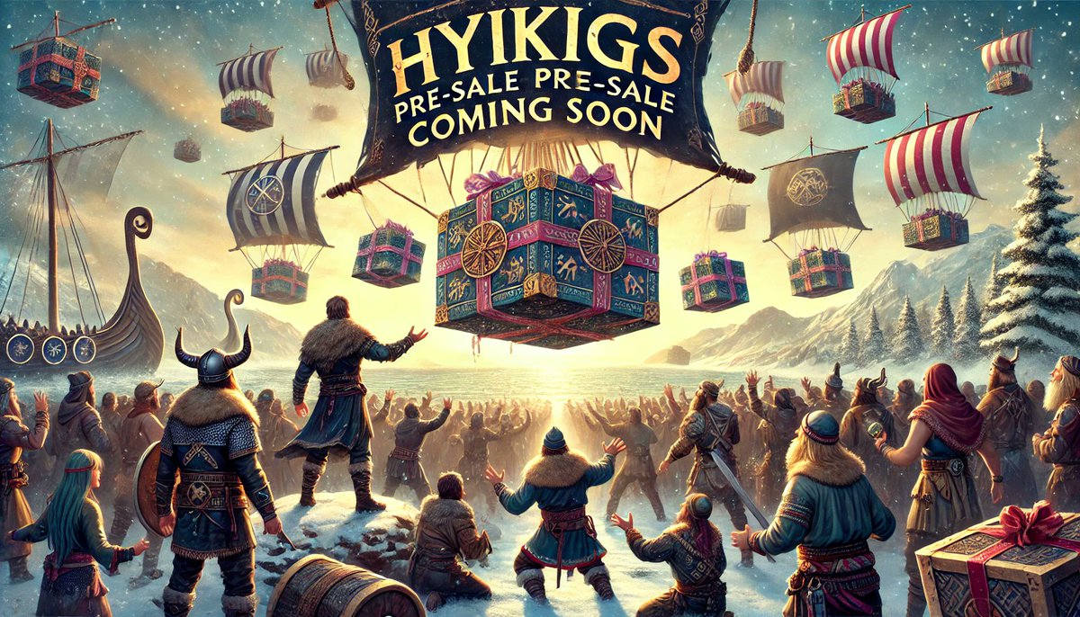 TheHyikings's tweet image. Join our Telegram to stay in the loop and be part of the journey.
Telegram: t.me/+m7E-MeOyZaZiY…
Website: thehyikings.com

#Doge #ShibaInu #Pepe #Floki #BabyDoge #DogelonMars #Safemoon #KishuInu #HogeFinance #AkitaInu #Pitbull #Samoyedcoin #CateCoin #FegToken #ElonDoge