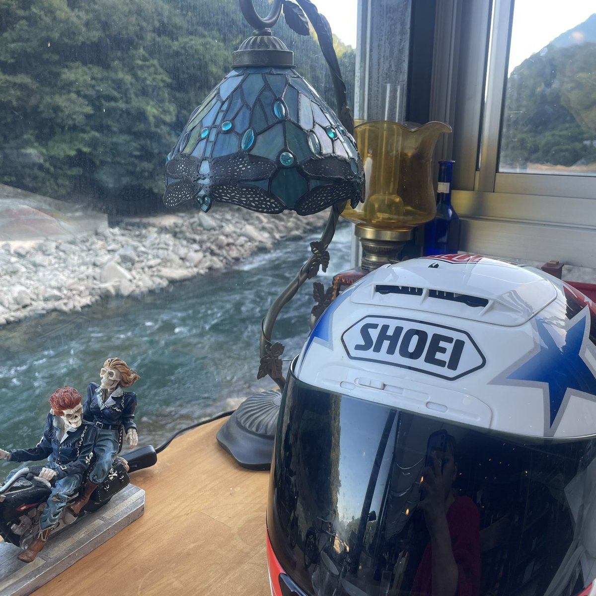 gift_0101's tweet photo. 気になってたライダーズカフェきてみた🍰 https://t.co/7pVfzy3wfF