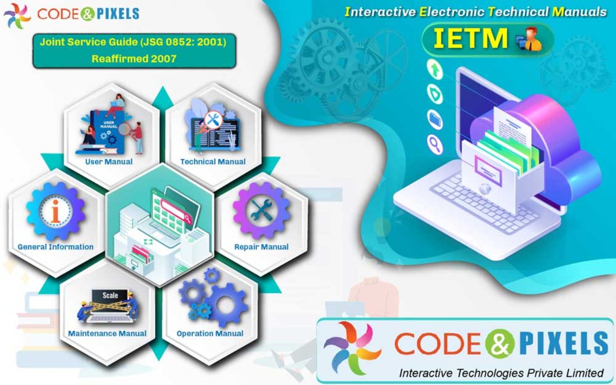 sri_sushmita's tweet image. IETM Level-4 Software Image JSG-0852-2001.
Interactive Electronic Technical Manual (IETM) range from Level 3, 4 and 5.
Visit: codeandpixels.net/interactive-el…
#ietmlevel4 #ietm #codeandpixels #ietmjsg0852 #useofietm #ietmietp #JSG0852