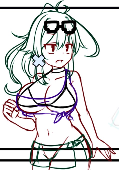 最近自分のVモデルを描くのが上手くなりつつある気がする😌✨

めっちゃ可愛くない??🤔笑 