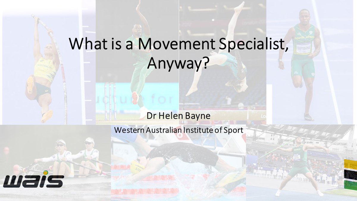 Helen Bayne (@helenbayneza) on Twitter photo 💭A slightly tongue in cheek play on my current job title for this preso -
Going to be sharing some reflections on working at the intersection of performance analysis, biomechanics and skill acquisition at <a href="/theAIS/">Australian Institute of Sport</a> next week. 💭A slightly tongue in cheek play on my current job title for this preso -
Going to be sharing some reflections on working at the intersection of performance analysis, biomechanics and skill acquisition at <a href="/theAIS/">Australian Institute of Sport</a> next week.