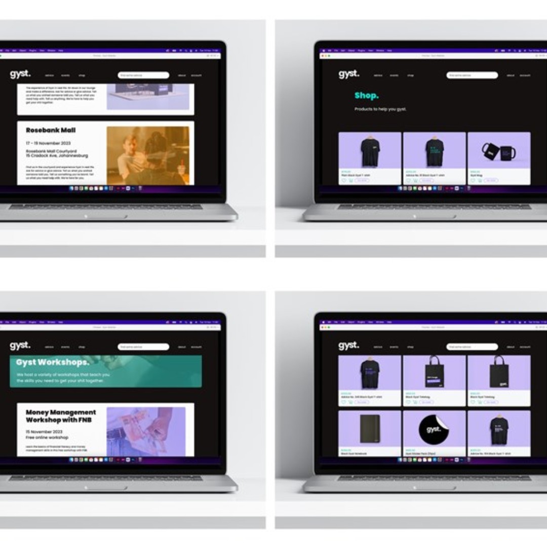 gdesigncenter's tweet image. A huge congratulations to GDC student Michaela Amaro for being selected as a finalist at the Loeries 2024 with the bold and innovative project, Gyst: Get Your Sh*t Together!

Check out the finalists here: acesse.dev/F2OXy

#Loeries2024 #GDC #DifferentByDesign