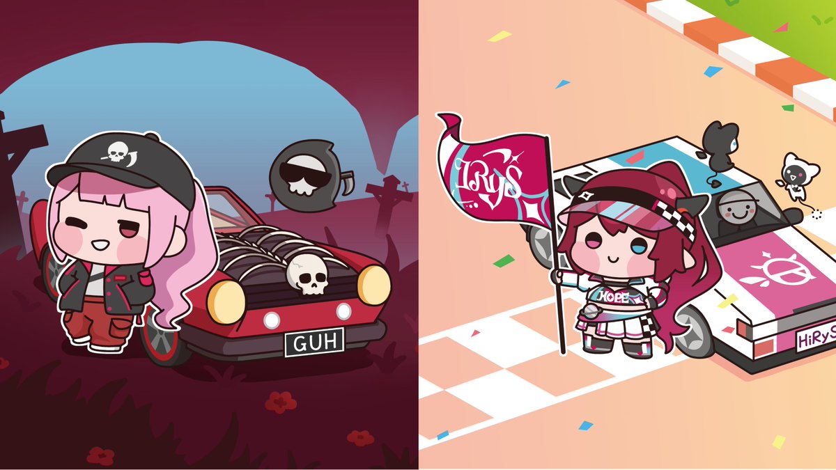 hololive_En's tweet image. Join us later this week for the "hololive English Race" hosted by @moricalliope and @irys_en !🏁

Cheer on as EN talents "vroom-vroom" in Assetto Corsa Competizione, and perhaps even some "tunz-tunz" announcements too? 👀🎶

📅Oct. 24 9PM PDT | 11AM JST (+1 Day)

Stay tuned!…