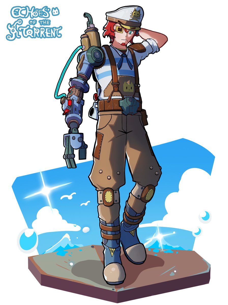 YueSolArts's tweet photo. Echoes Of The Torrent - Captain Of The Diving Clan

'The captain of the diving clan! He spends most of his time operating the giant submarine. Be sure not to wake him up in his nap  time...'
🎨:https://t.co/xR02PTKC6x
#conceptart #digitalart  #characterdesign https://t.co/iqXULca3Aw